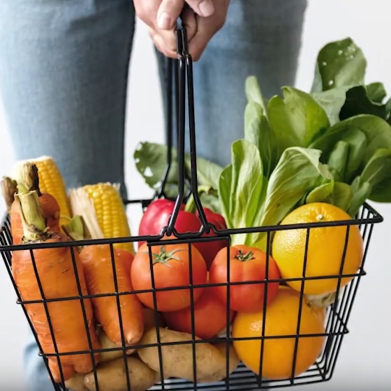 Image of a basket of food